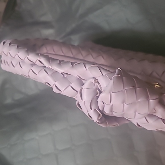 Light Purple Woven Mini Purse - Picture 7 of 7